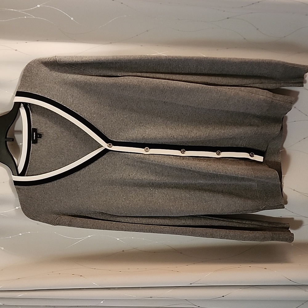Express Gray Cardigan